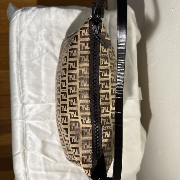 Fendi Zucca Baguette Shoulder Bag – Classic Vintage - Picture 3 of 7